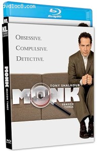 Monk: Season Three [Blu-Ray] Cover