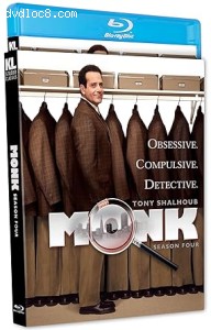 Monk: Season Four [Blu-Ray] Cover