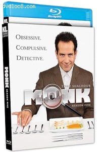 Monk: Season Five [Blu-Ray] Cover