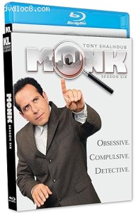 Monk: Season Six [Blu-Ray] Cover