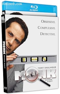 Monk: Season Eight [Blu-Ray] Cover