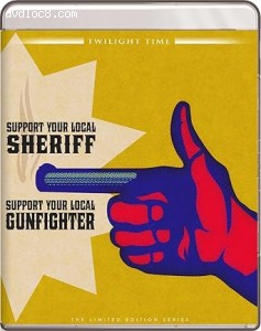 Support Your Local Sheriff / Support Your Local Gunfighter (Limited Edition) [Blu-Ray] Cover