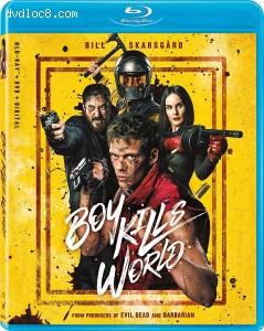 Boy Kills World [Blu-ray + DVD + Digital] Cover