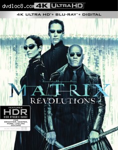 Matrix Revolutions, The [4K Ultra HD + Blu-Ray + Digital] Cover