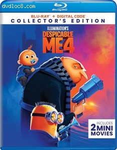 Despicable Me 4 (Collector's Edition) [Blu-Ray + DVD + Digital] Cover