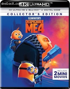 Despicable Me 4 (Collector's Edition) [4K Ultra HD + Blu-Ray + Digital] Cover