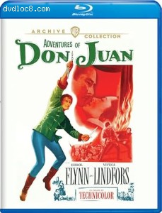 Adventures of Don Juan [Blu-Ray] Cover