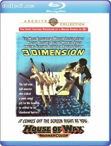 House of Wax 3D (Warner Archive Collection) [Blu-Ray 3D + Blu-Ray] Cover