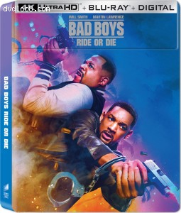 Bad Boys: Ride or Die (SteelBook) [4K Ultra HD + Blu-ray + Digital 4K] Cover