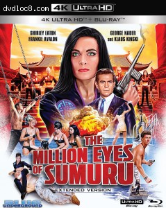 Million Eyes of Sumuru, The (Extended Version) [4K Ultra HD + Blu-ray] Cover