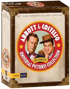 Abbott and Costello: The Complete Universal Pictures Collection (80th Anniversary Edition) [Blu-Ray] Cover