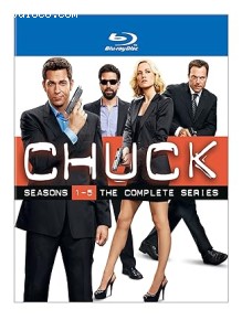 Chuck: The Complete Series [Blu-Ray] Cover