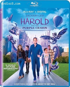 Harold and the Purple Crayon [Blu-Ray + Digital] Cover