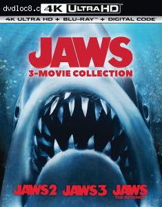 Jaws: 3-Movie Collection [4K Ultra HD + Blu-ray + Digital]