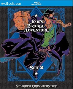 JoJo's Bizarre Adventure Set 2: Stardust Crusaders [Blu-Ray] Cover