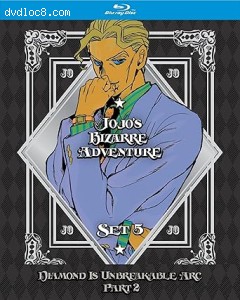 JoJo's Bizarre Adventure Set 5: Diamond is Unbreakable Part 2 [Blu-Ray] Cover