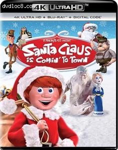 Santa Claus Is Comin' To Town [4K Ultra HD + Blu-Ray + Digital] Cover