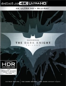 The Dark Knight Trilogy [4K Ultra HD + Blu-ray + Digital 4K] Cover