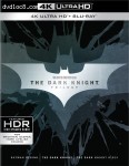 Cover Image for 'The Dark Knight Trilogy [4K Ultra HD + Blu-ray + Digital 4K]'