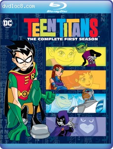 Teen Titans: The Complete First Season [Blu-Ray] Cover