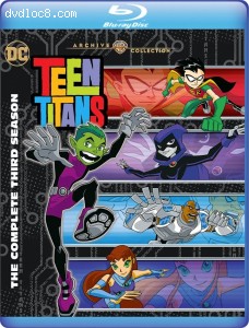 Teen Titans: The Complete Third Season [Blu-Ray] Cover