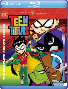 Teen Titans: The Complete Fourth Season [Blu-Ray] Cover