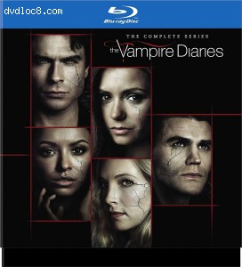 Vampire Diaries: The Complete Series, The [Blu-Ray] Cover