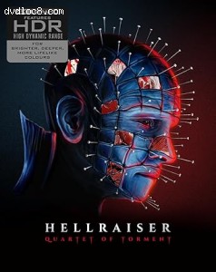 Hellraiser: Quartet of Torment (4-Disc Limited Edition) [4K Ultra HD] Cover