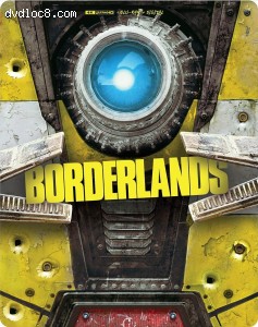 Borderlands (Amazon Exclusive SteelBook) [4K Ultra HD + Blu-ray + Digital 4K] Cover