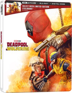 Deadpool & Wolverine (SteelBook / D) [4K Ultra HD + Blu-ray + Digital 4K] Cover