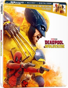 Deadpool & Wolverine (SteelBook / W) [4K Ultra HD + Blu-ray + Digital 4K] Cover