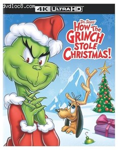 Dr. Seuss' How the Grinch Stole Christmas [4K Ultra HD] Cover