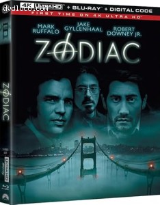 Zodiac [4K Ultra HD + Blu-Ray + Digital] Cover