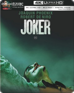 Joker (Wal-Mart Exclusive SteelBook) [4K Ultra HD + Blu-ray + Digital 4K] Cover