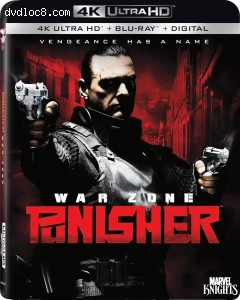 Punisher: War Zone [4K Ultra HD + Blu-Ray + Digital] Cover