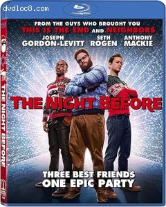 Night Before, The [Blu-Ray + Digital] Cover