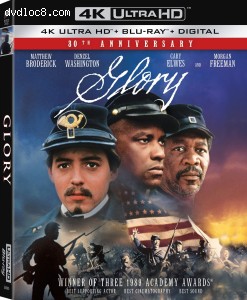 Glory (30th Anniversary Edition) [4K Ultra HD + Blu-Ray + Digital] Cover