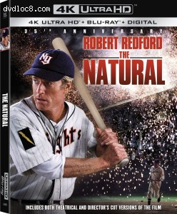 Natural, The (35th Anniversary Edition) [4K Ultra HD + Blu-Ray + Digital] Cover