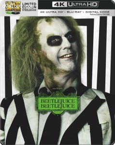 Beetlejuice Beetlejuice (SteelBook) [4K Ultra HD + Blu-ray + Digital 4K]