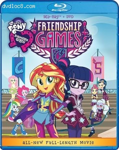 My Little Pony: Equestria Girls - Friendship Games [Blu-Ray + DVD] Cover