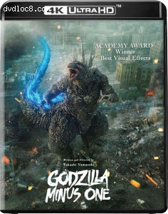 Godzilla Minus One [4K Ultra HD + Blu-ray] Cover