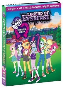 My Little Pony: Equestria Girls - Legend of Everfree [Blu-Ray + DVD + Digital] Cover