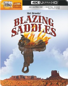 Blazing Saddles (SteelBook) [4K Ultra HD + Digital 4K] Cover