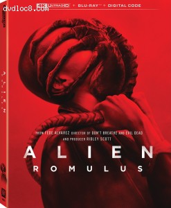 Alien: Romulus [4K Ultra HD + Blu-Ray + Digital] Cover