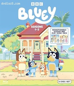 Bluey: Seasons 1-3 (Amazon Exclusive) [Blu-Ray] Cover