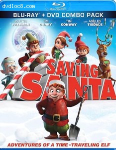 Saving Santa [Blu-Ray + DVD] Cover