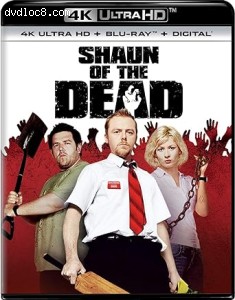 Shaun of the Dead [4K Ultra HD + Blu-Ray + Digital] Cover