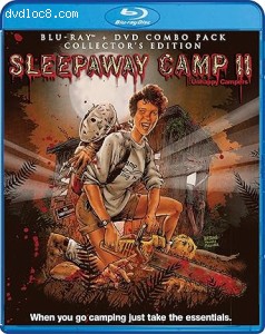 Sleepaway Camp II: Unhappy Campers (Collector's Edition) [Blu-Ray + DVD] Cover