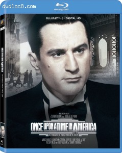 Once Upon a Time in America (Extended Director's Cut) [Blu-Ray + Digital] Cover