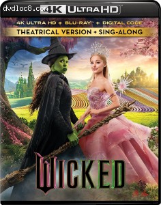 Wicked [4K Ultra HD + Blu-ray + Digital] Cover